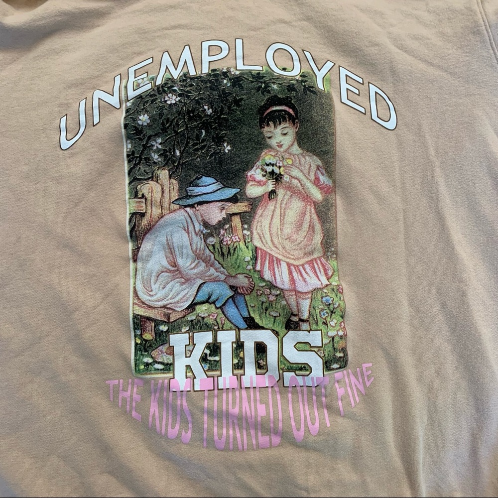 Unemployed Kids hooded sweatshirt